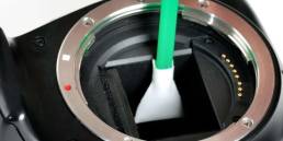 limpieza camara de fotos reflex